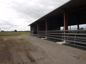 Eingangsbereich des Tresens.