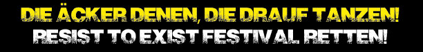 Kein Festival ist illegal